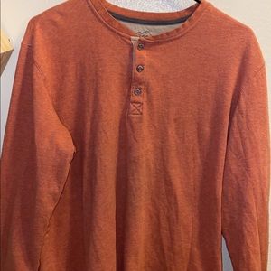 Orange Eddie Bauer long sleeve